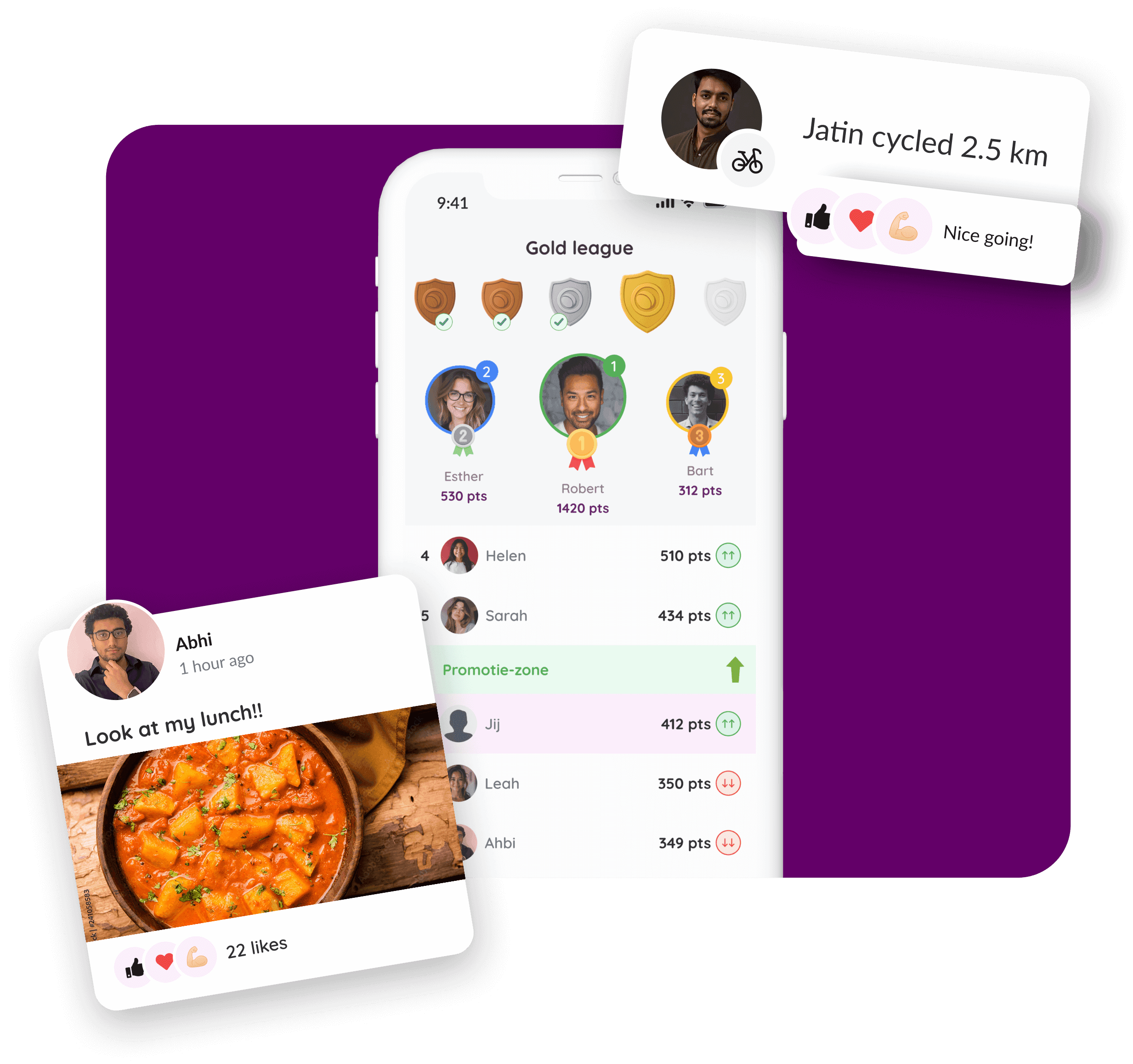 Connect with colleagues in a unique way